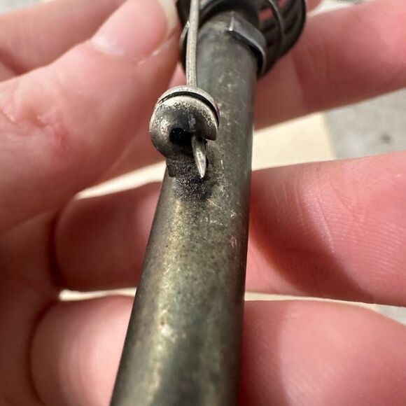 Vintage 70s Abstract Modernist Bar Brooch - Picture 6 of 8